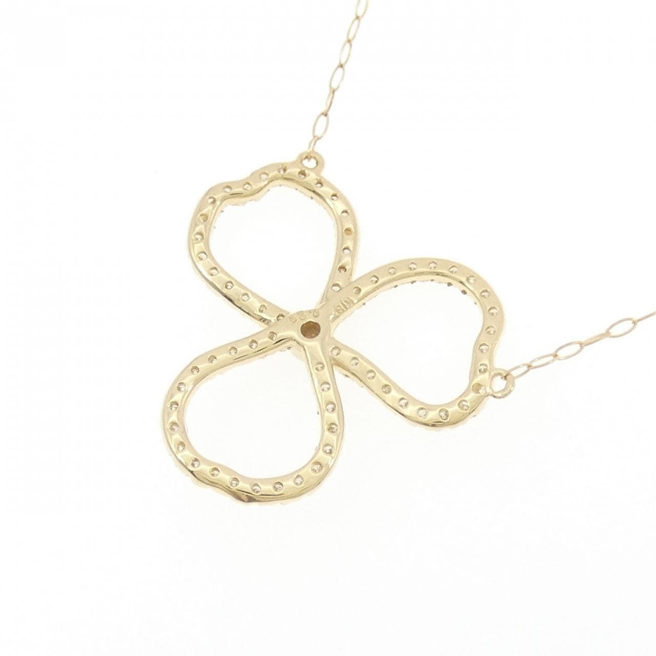K18YG ダイヤモンド ネックレス 0.25CT