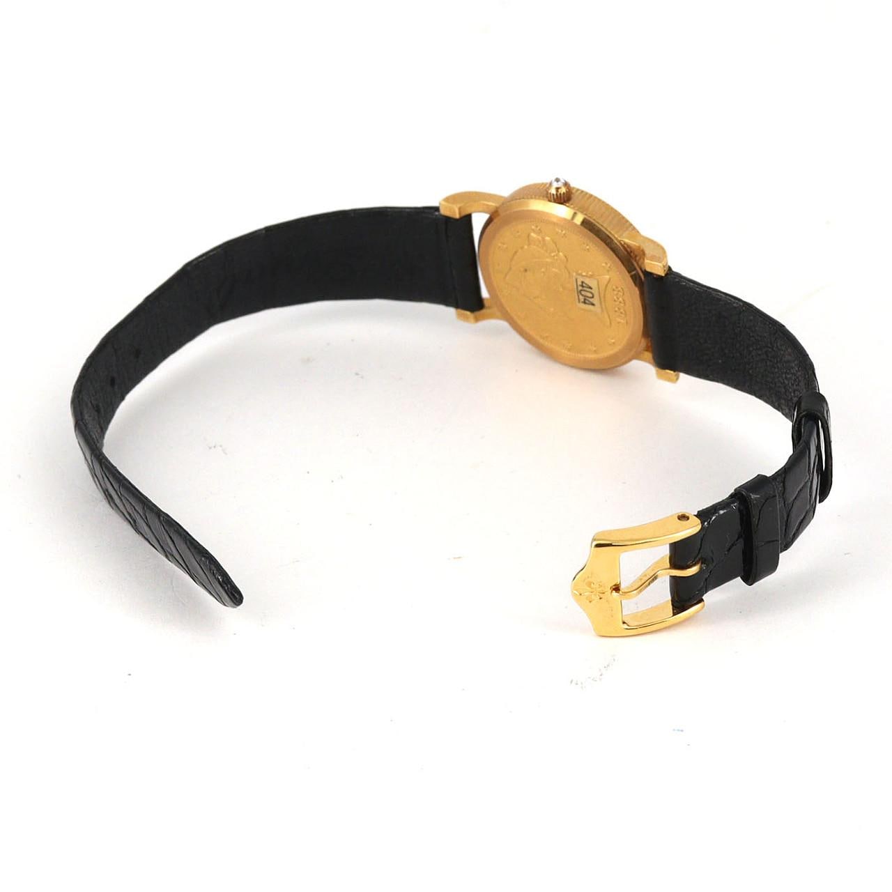 【ノーメンテナンス還元価格】HEIWADO&CO コインウォッチ YG 90000887 YG クォーツ