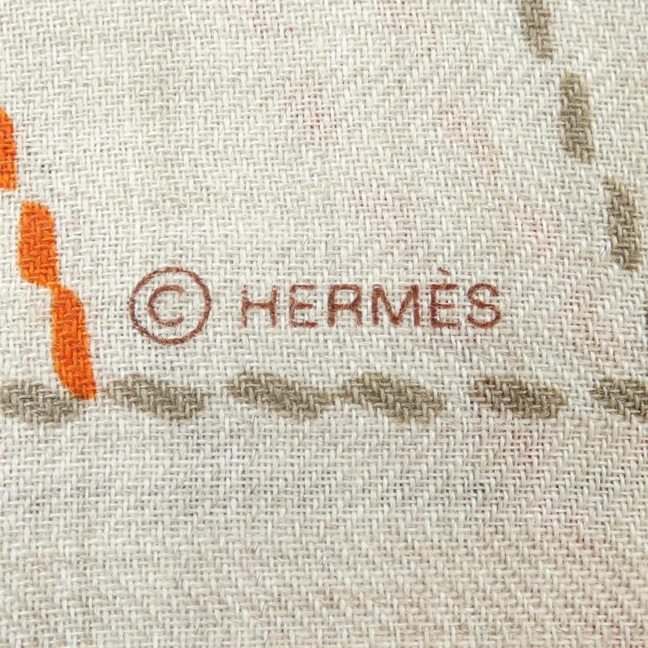 エルメス HERMES PIQUE SELLIER H242500S カレジェアン140 ショール