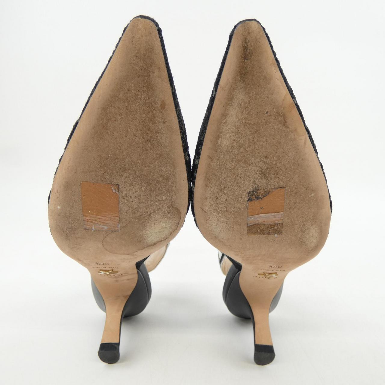 クリスチャンディオール CHRISTIAN DIOR メッシュ バタフライ J'ADIOR スリングバック パンプス