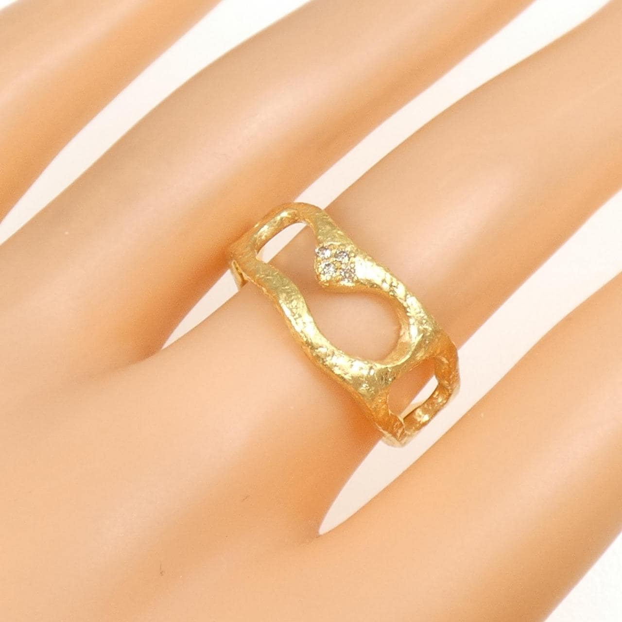 セイレーン　アズーロ ダイヤモンド リング 0.02CT