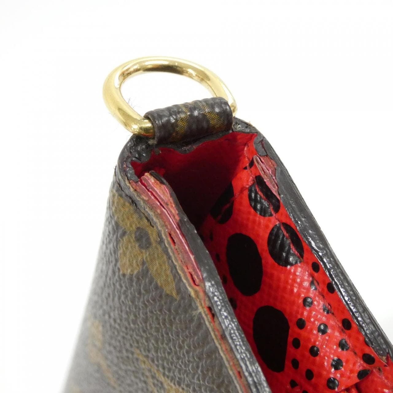 ルイヴィトン モノグラム パンプキンドット(ヤヨイクサマ) ポルトフォイユ アンソリット M60454 財布