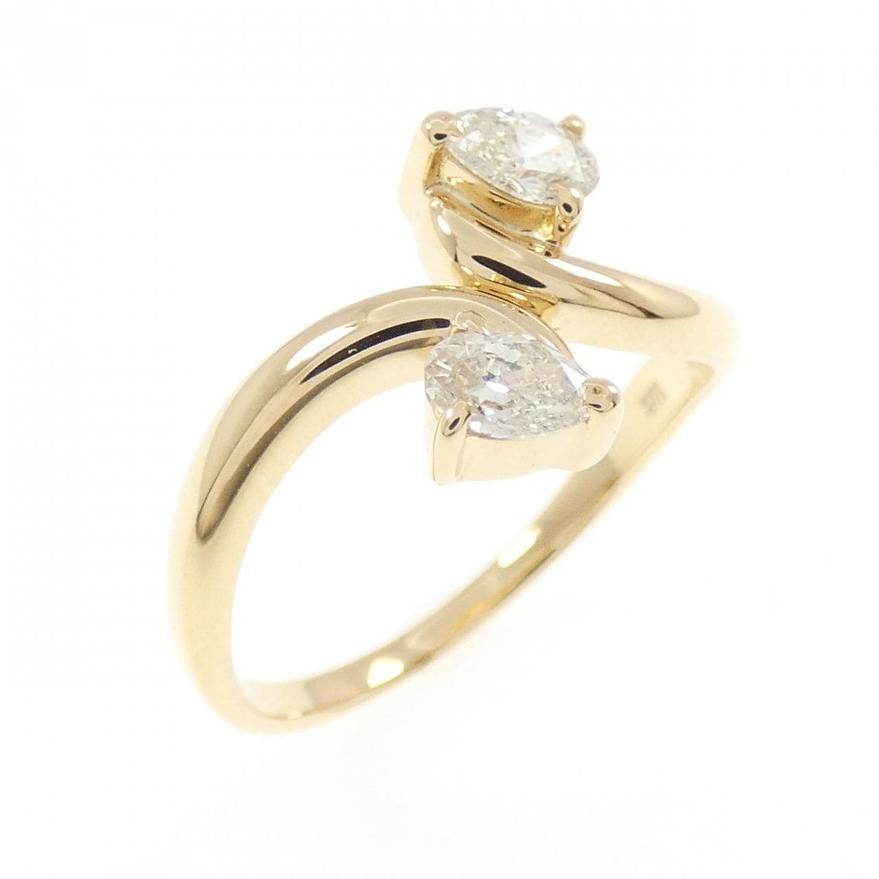 K18YG ダイヤモンド リング 0.29CT