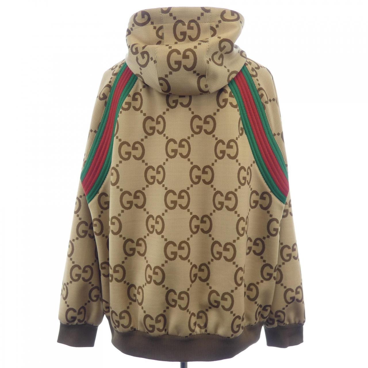 グッチ GUCCI ウェブ ストライプ付き ジャンボ GG ジップジャケット 713974 XJETI ブルゾン