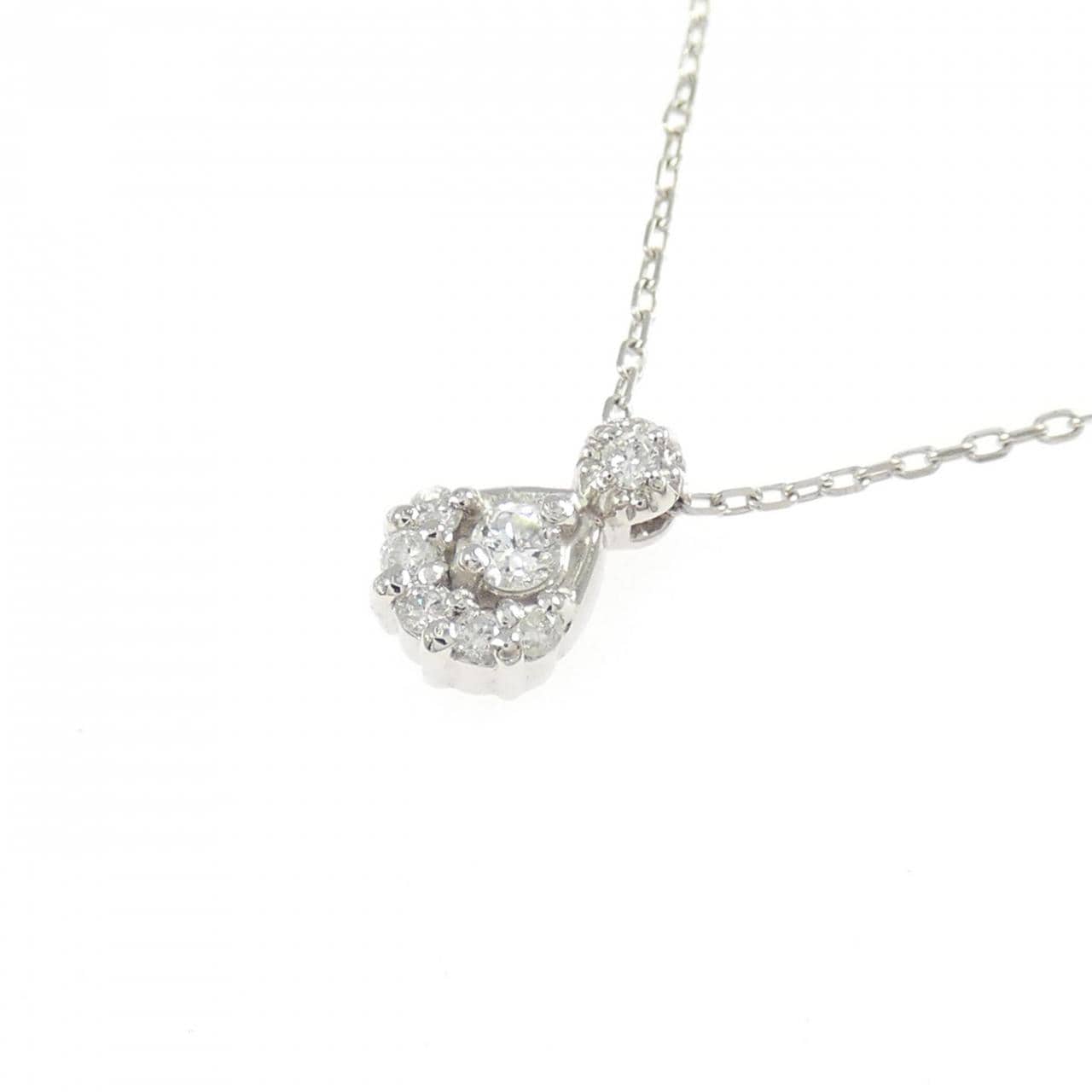 PT900/PT850 ダイヤモンド ネックレス 0.08CT