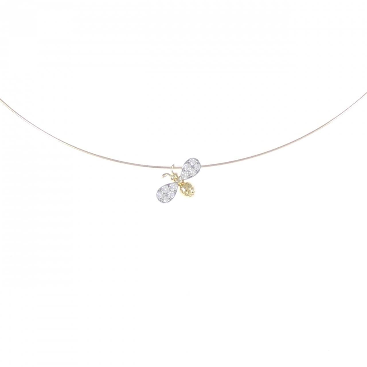 ギメル ダイヤモンド ネックレス 0.146CT