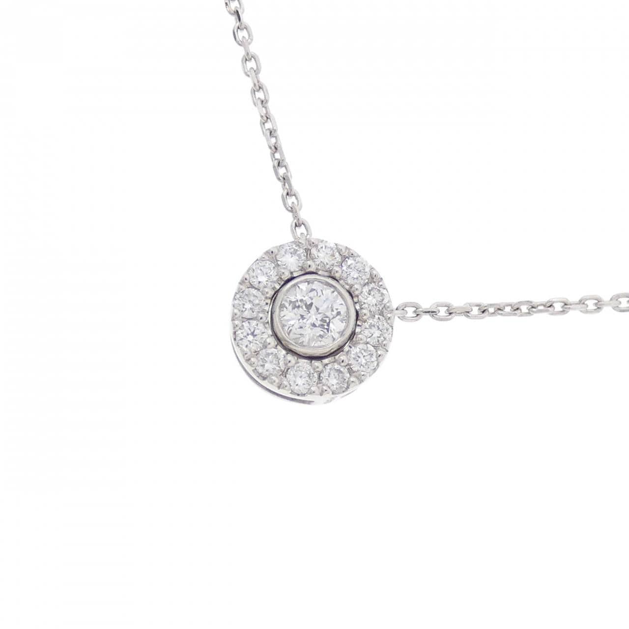 PT 2WAY ダイヤモンド ネックレス 0.119CT