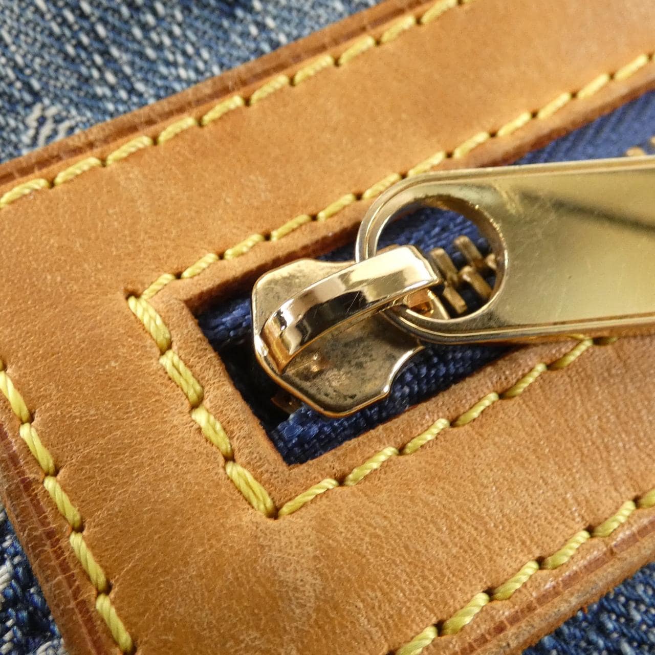 LOUIS VUITTON Monogram Denim Baggy PM M95049 單肩包