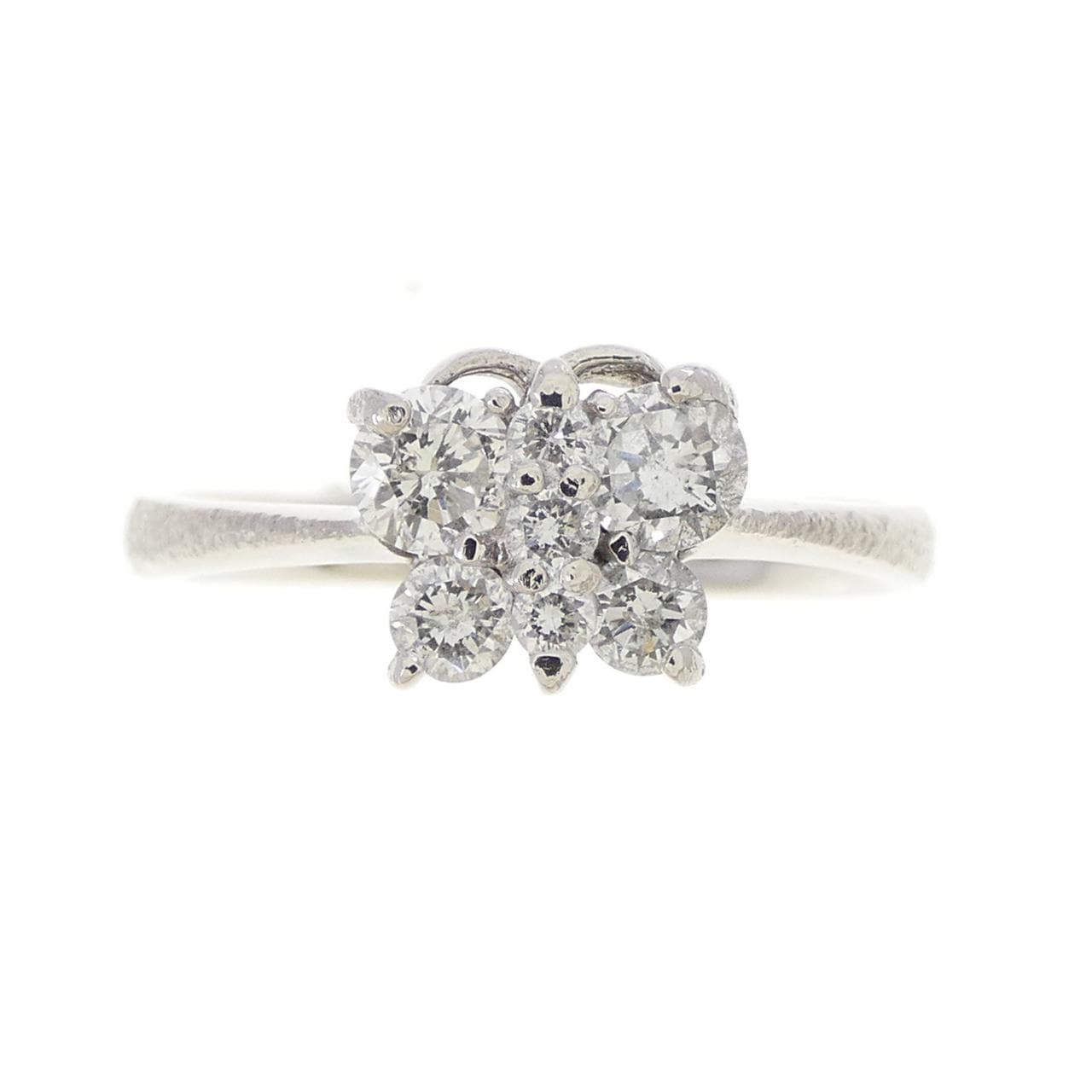 PT900 バタフライ ダイヤモンド リング 0.50CT