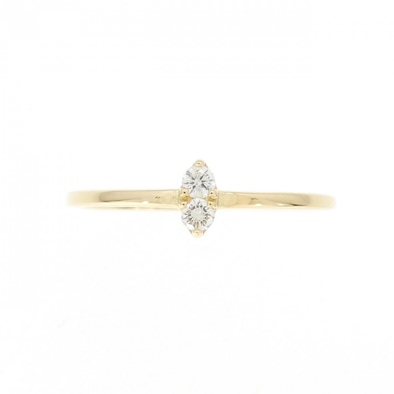 [Remake] K18YG Diamond Ring 0.06CT