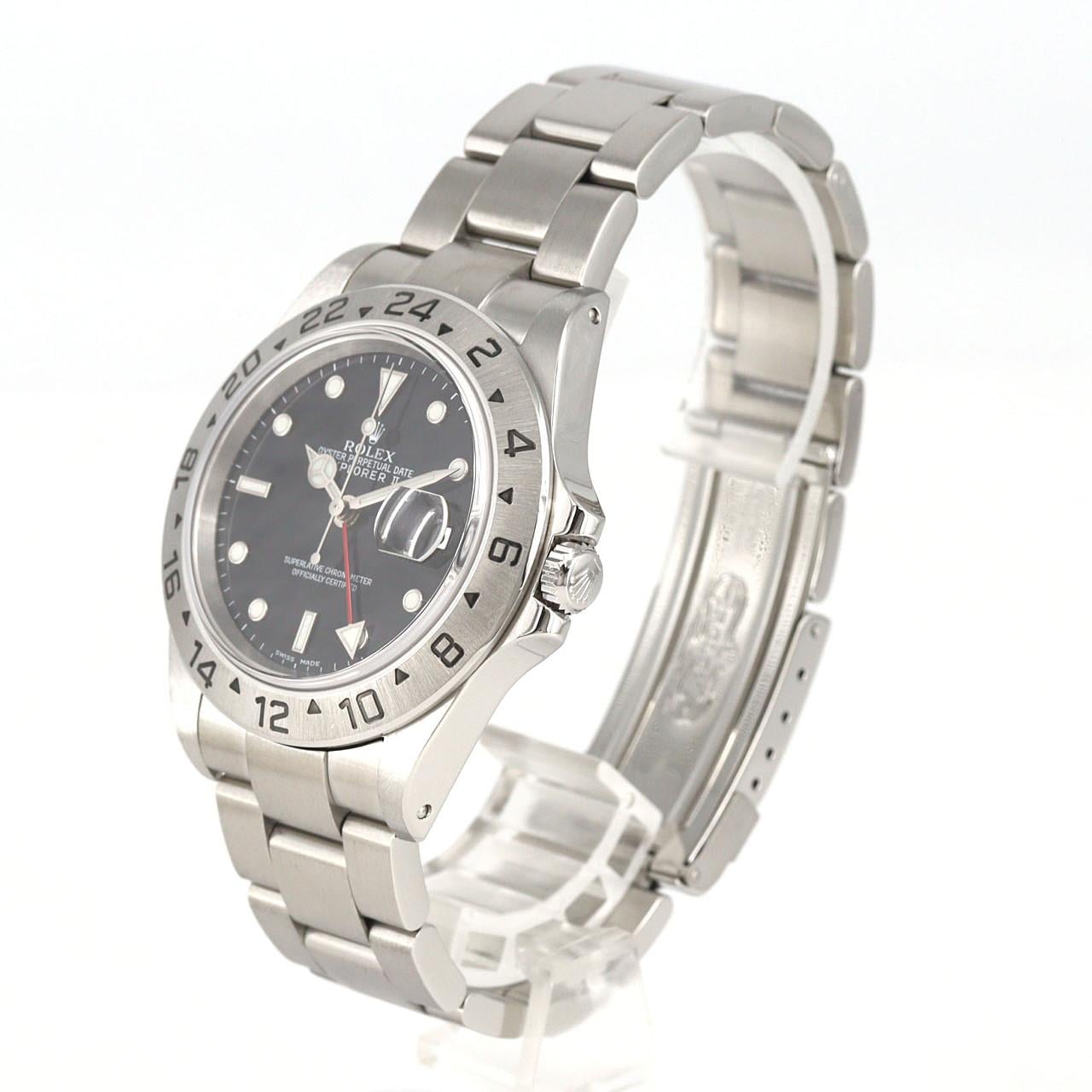 ロレックス エクスプローラーⅡ 16570 SS 自動巻 A番