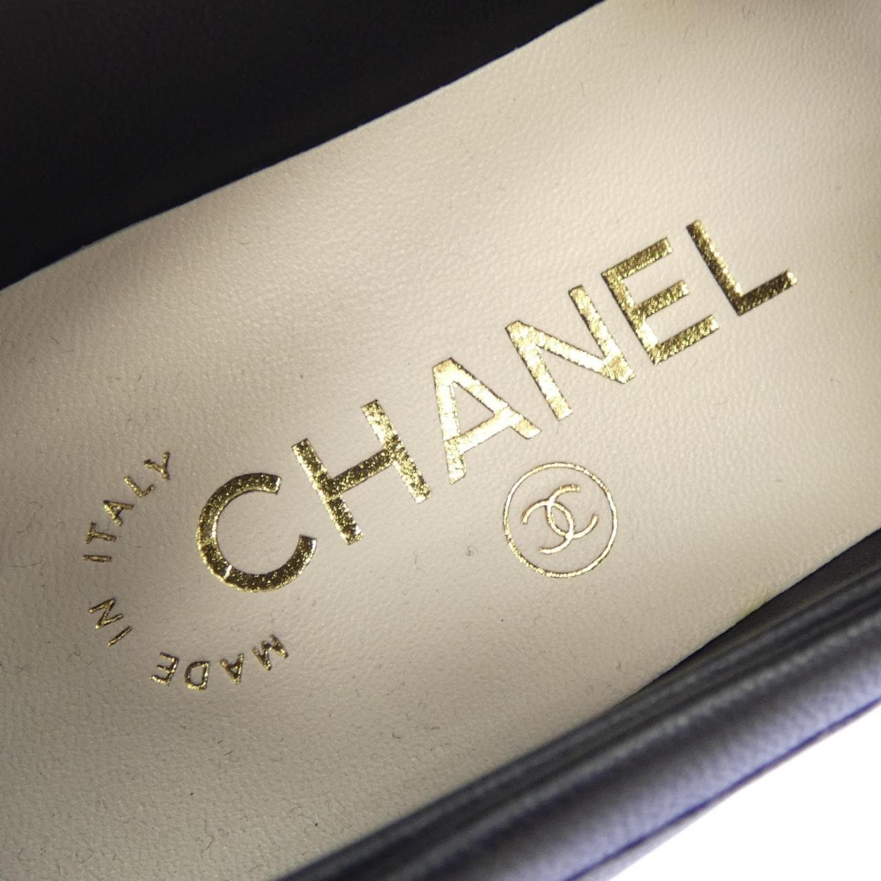 シャネル CHANEL ターンロック モカシン G45474B15482 シューズ