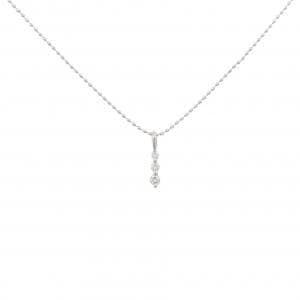 K18WG ダイヤモンド ネックレス