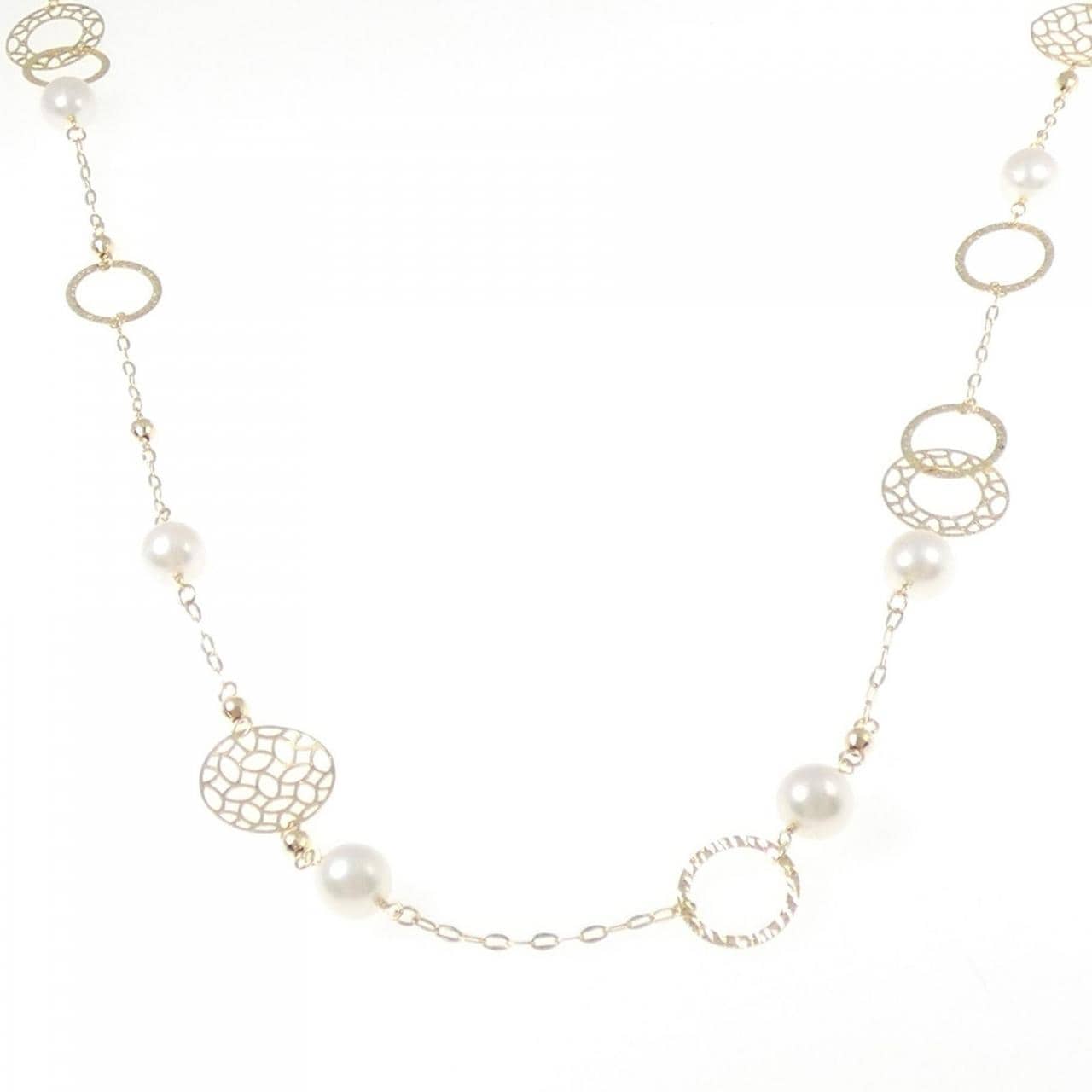 K18YG アコヤパール ネックレス