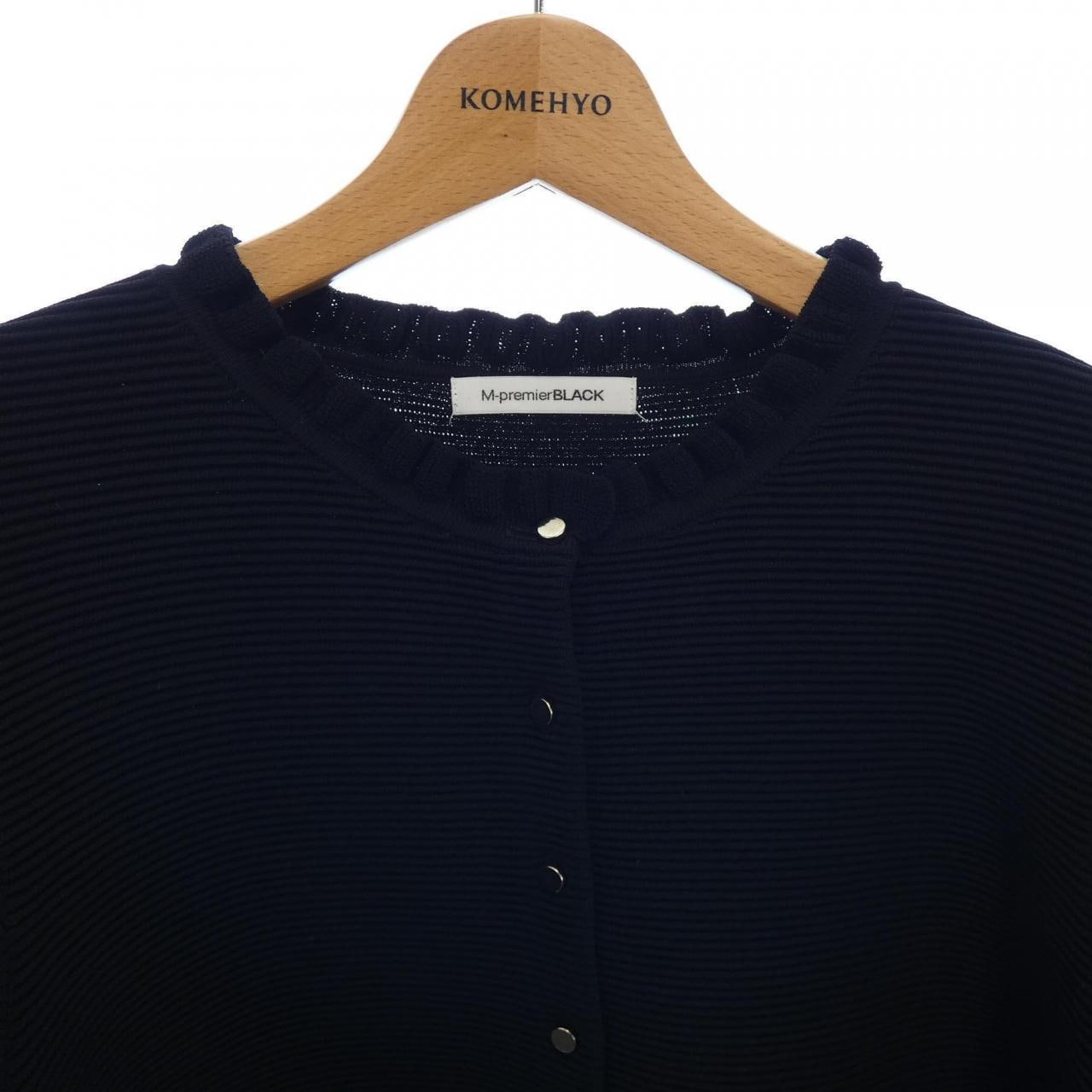 エムプルミエブラック M-Premier BLACK カーディガン