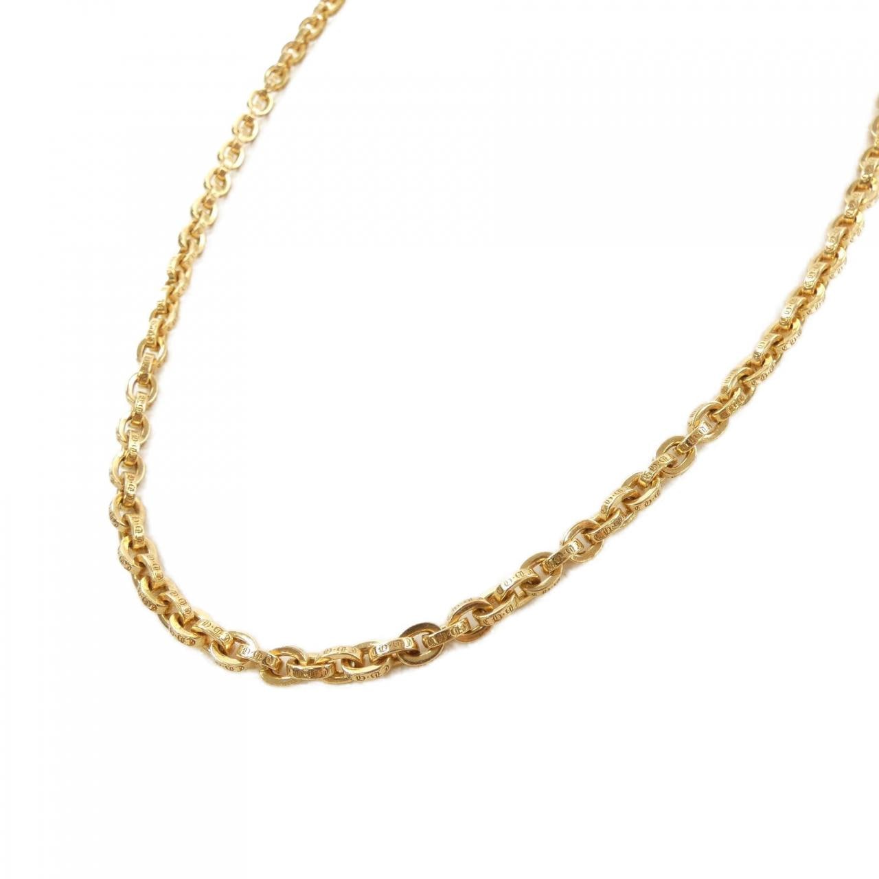 クロムハーツ CHROME HEARTS PAPER CHAIN I20 205014933GLDI20001 NECKLACE