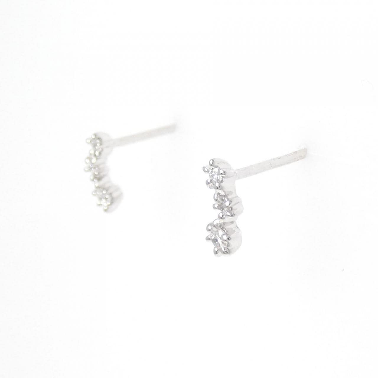 4゜C ダイヤモンド ピアス