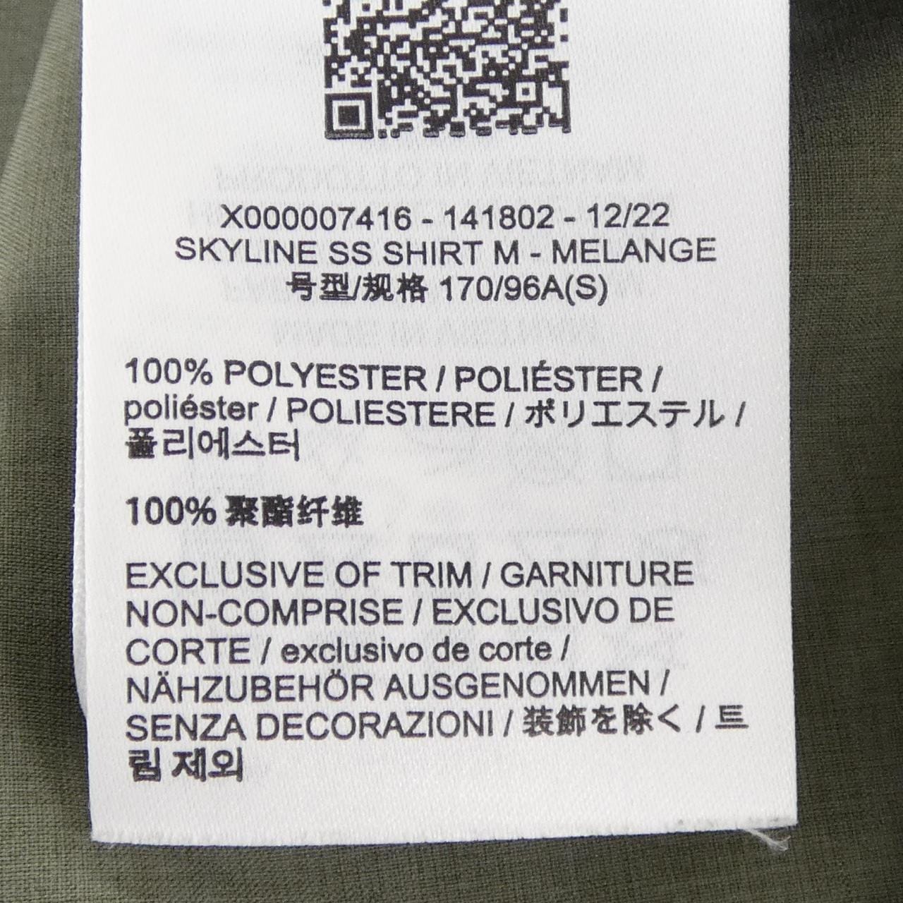 アークテリクス ARC'TERYX SKYLINE SS SHIRTS S／Sシャツ