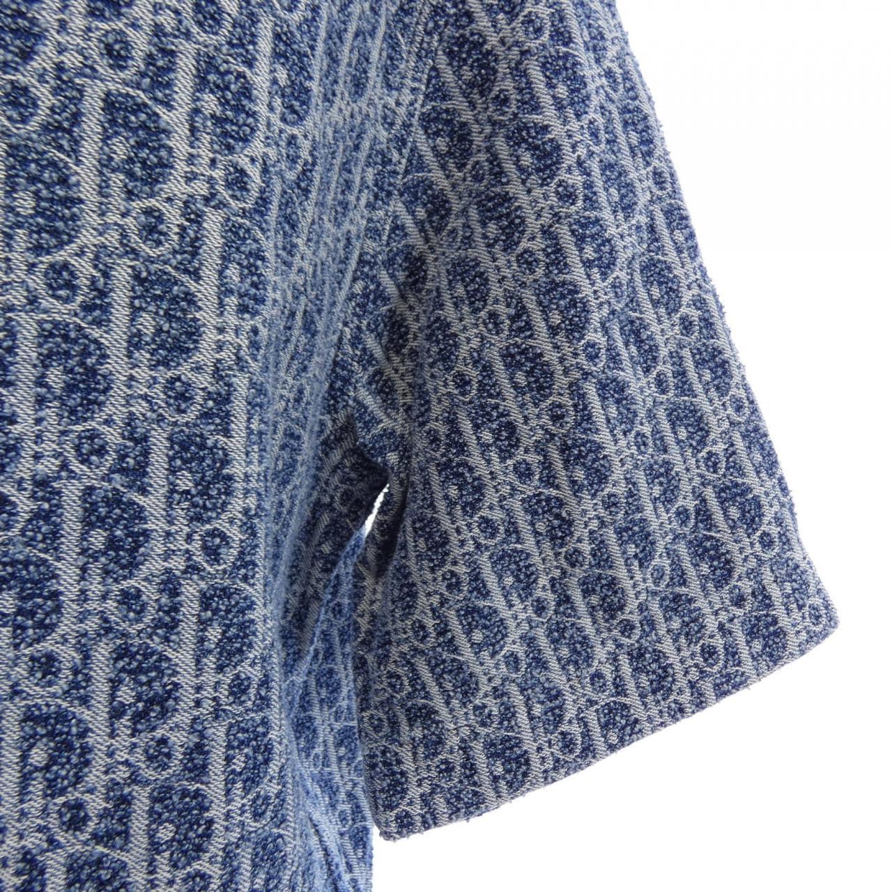 ディオール DIOR ディオール オブリーク スポンジ コットンブレンド ツイル 693D597A3088 S/Sシャツ