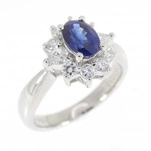 PT900 サファイヤ リング 0.68CT
