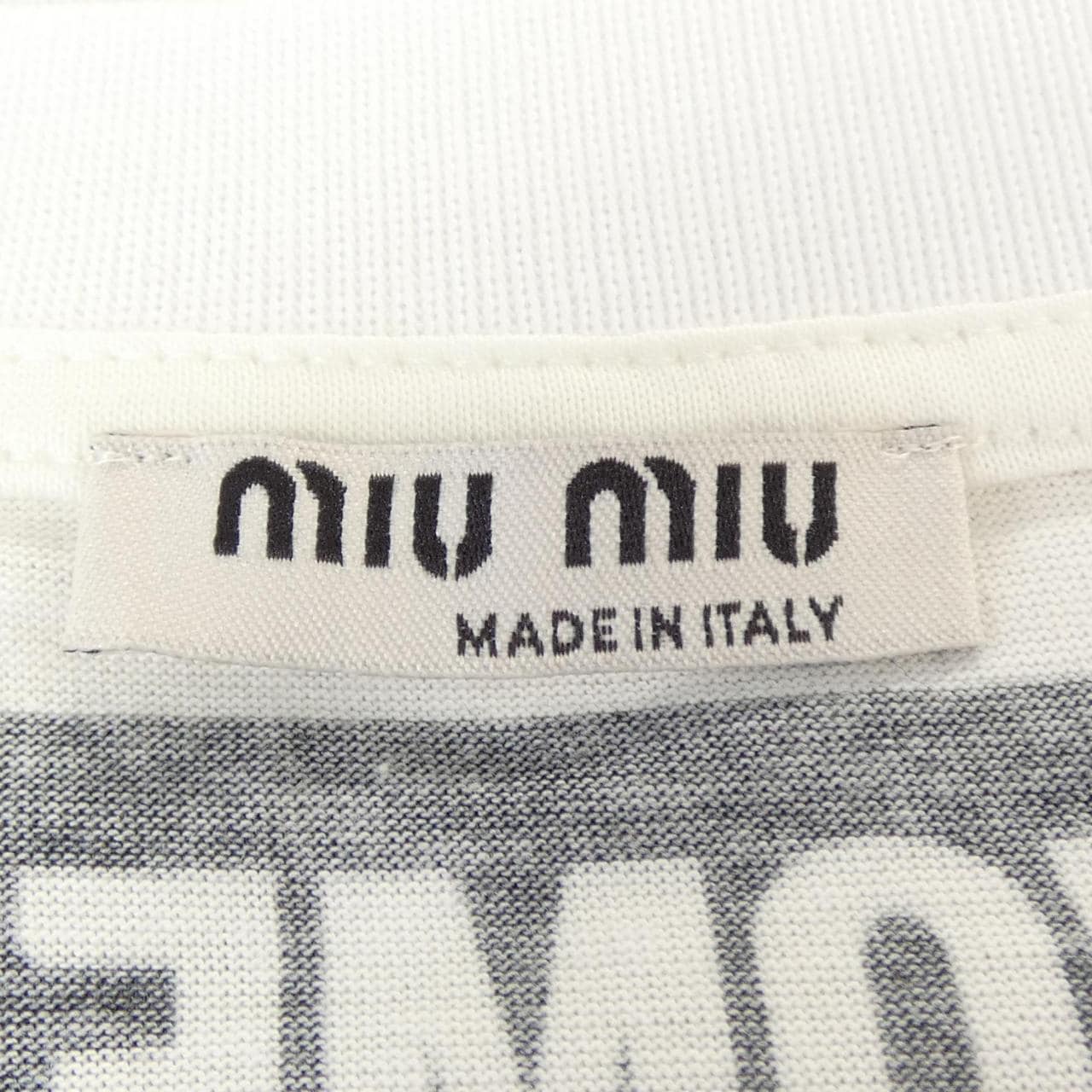 ミュウミュウ MIU MIU MJN051 1QD2 Tシャツ