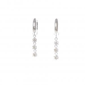 K14WG Diamond earrings 0.20CT