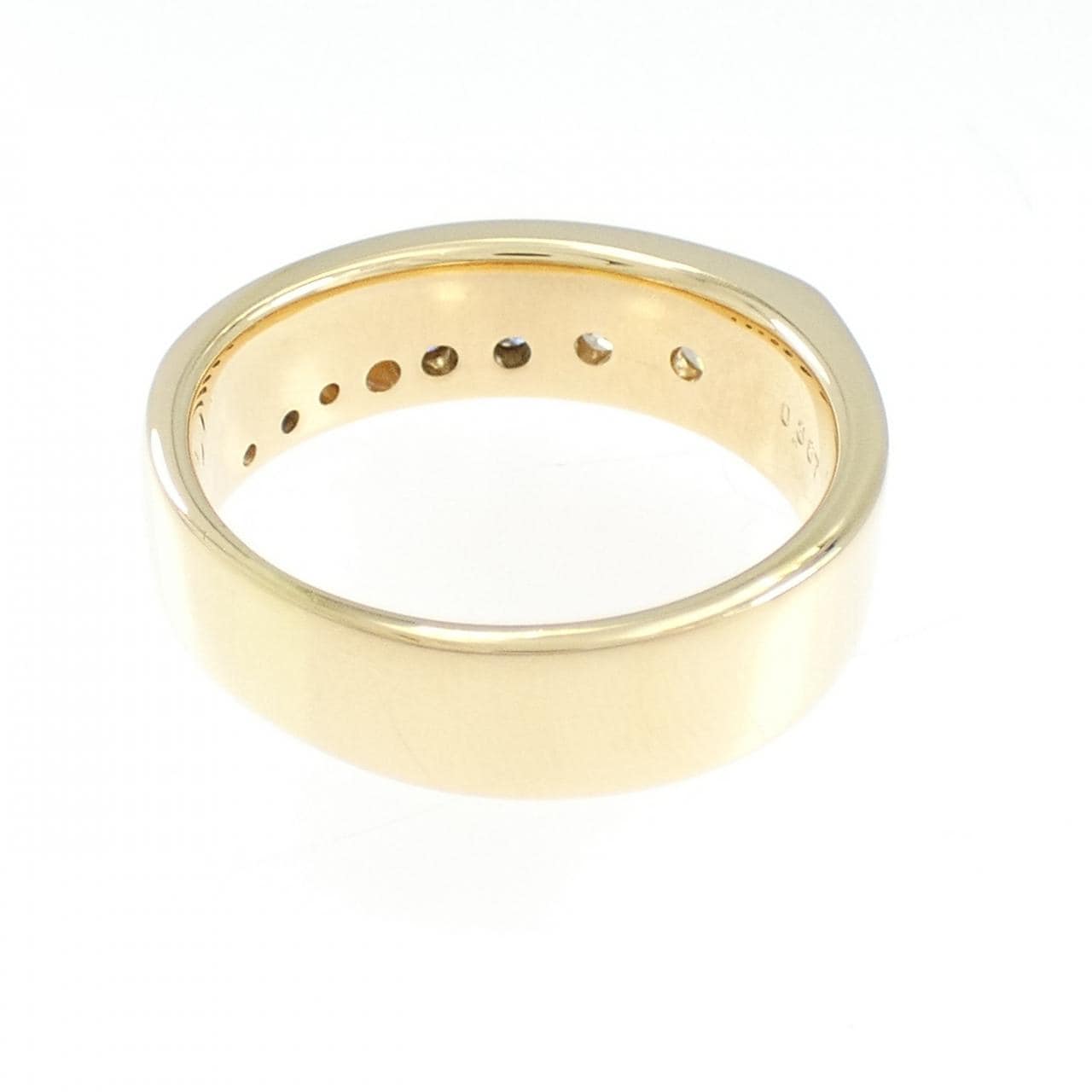 K18YG ダイヤモンド リング 0.367CT