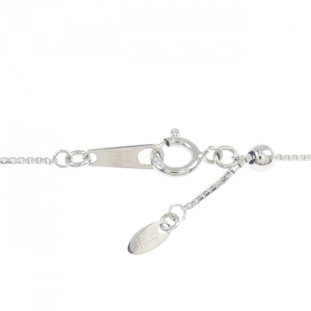 PT900/K14WG サファイヤ ネックレス 2.31CT