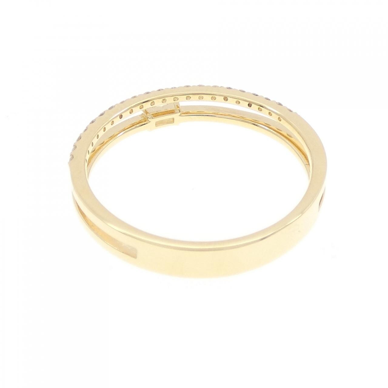 [BRAND NEW] K18YG Diamond ring 0.17CT