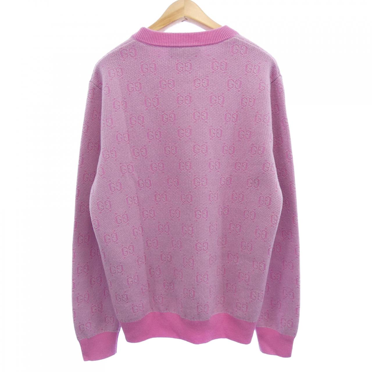 Gucci GUCCI GG羊毛提花毛衣GG款761549 XKDK5針織