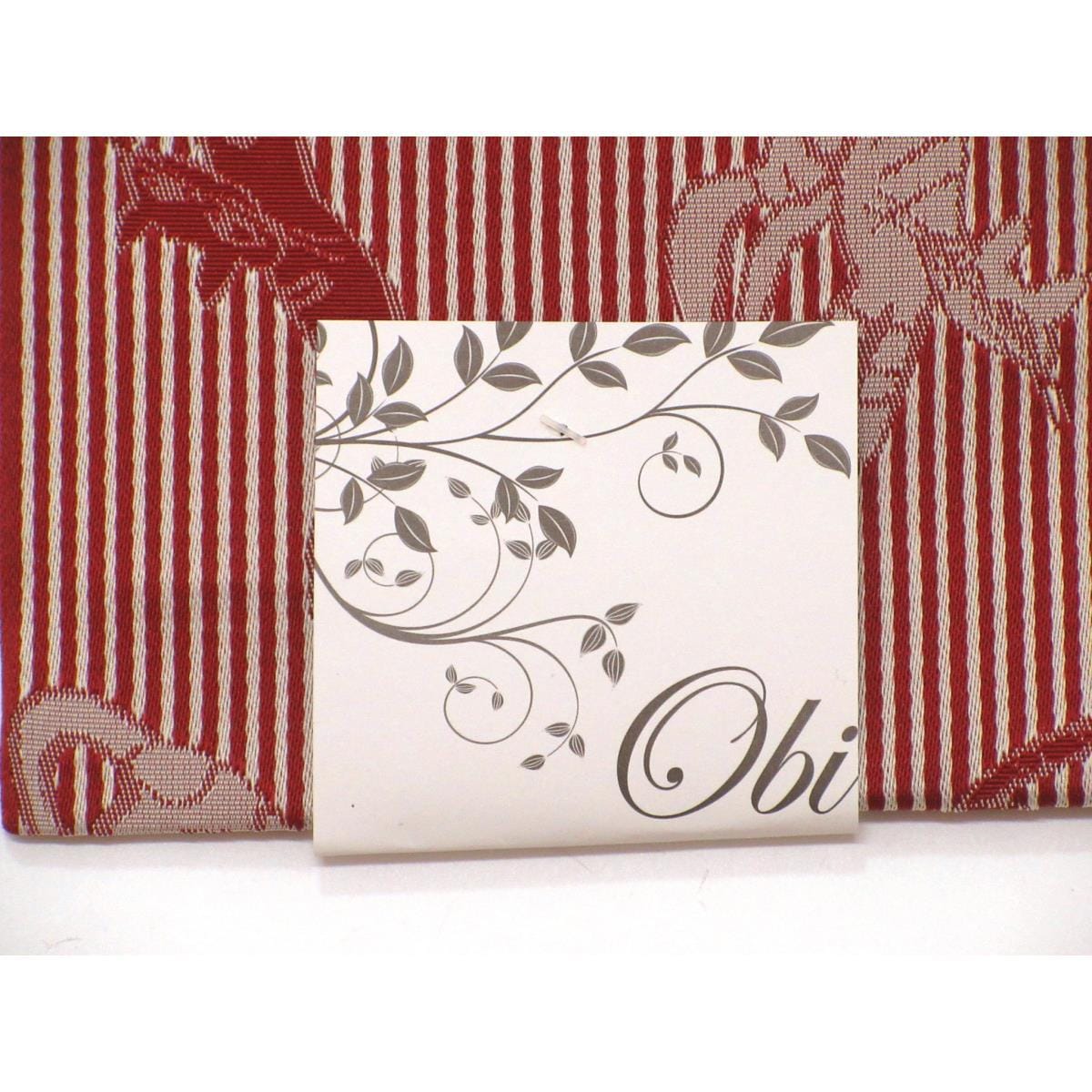 【新品】半幅帯　猫