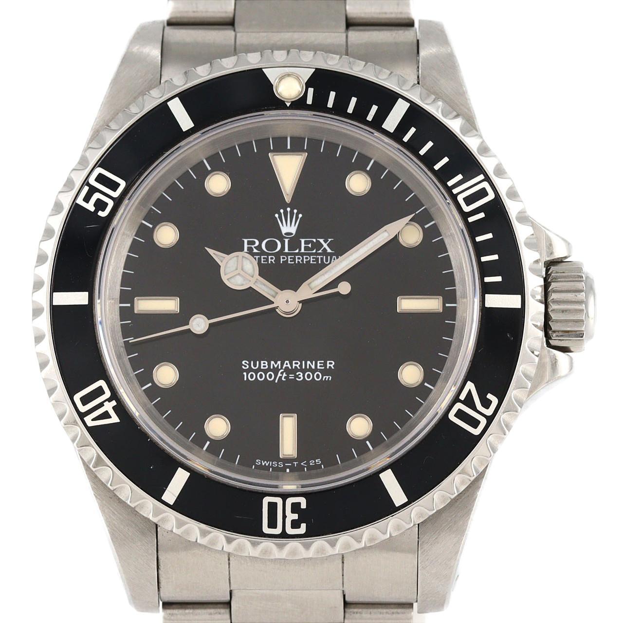 ロレックス サブマリーナーノンデイト 14060 SS 自動巻 E番