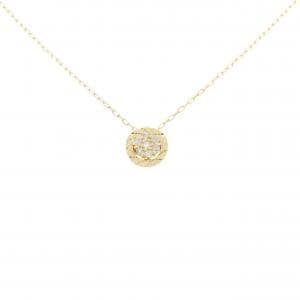 K18YG ダイヤモンド ネックレス 0.07CT