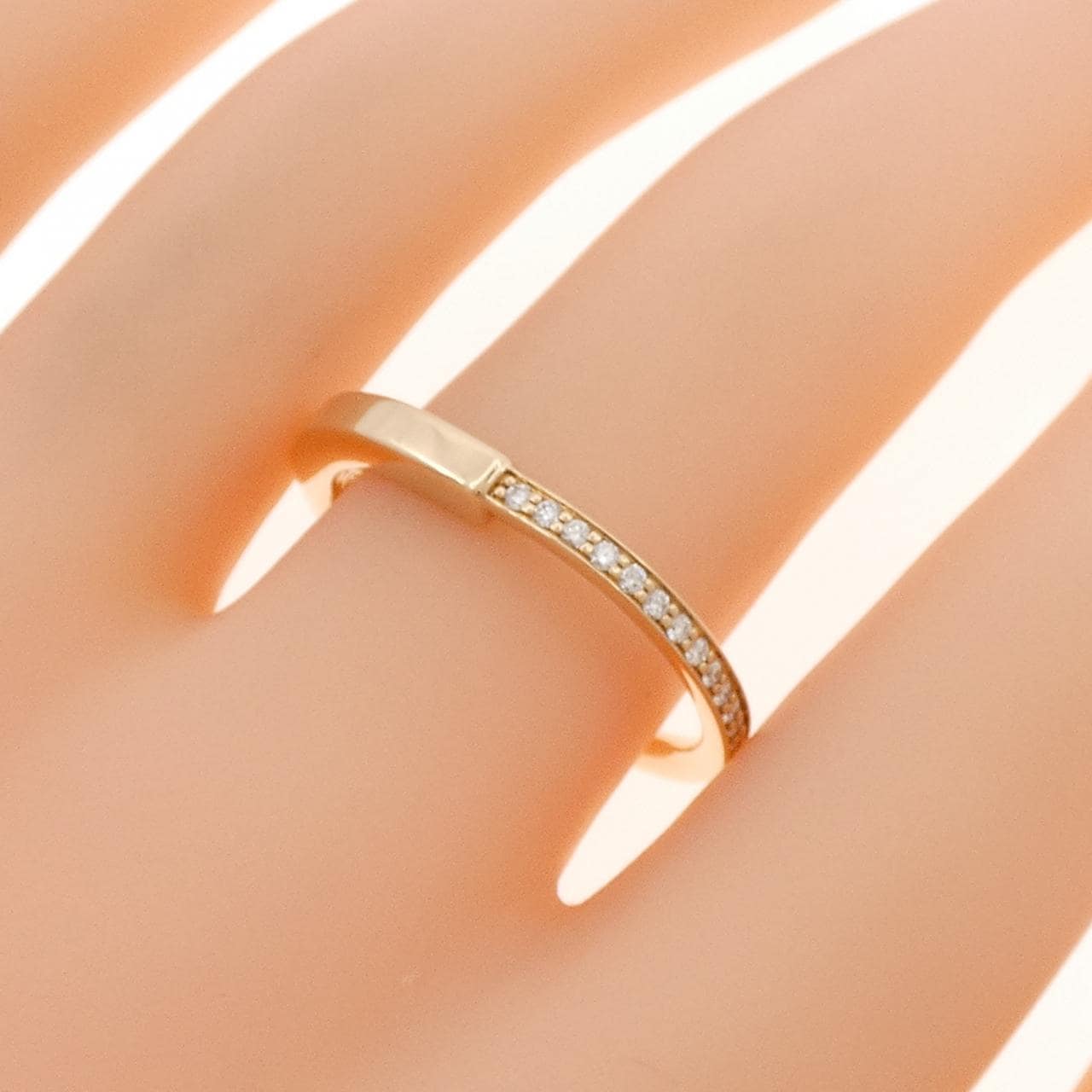 ティファニー ロック リング 0.16CT