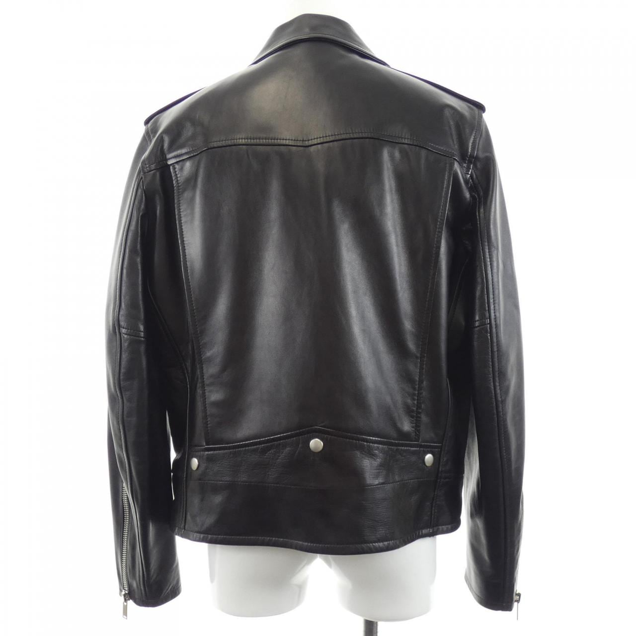 サンローラン SAINT LAURENT L01O　クラシックモーターサイクルジャケット 484284 Y5YA2 レザーライダースジャケット