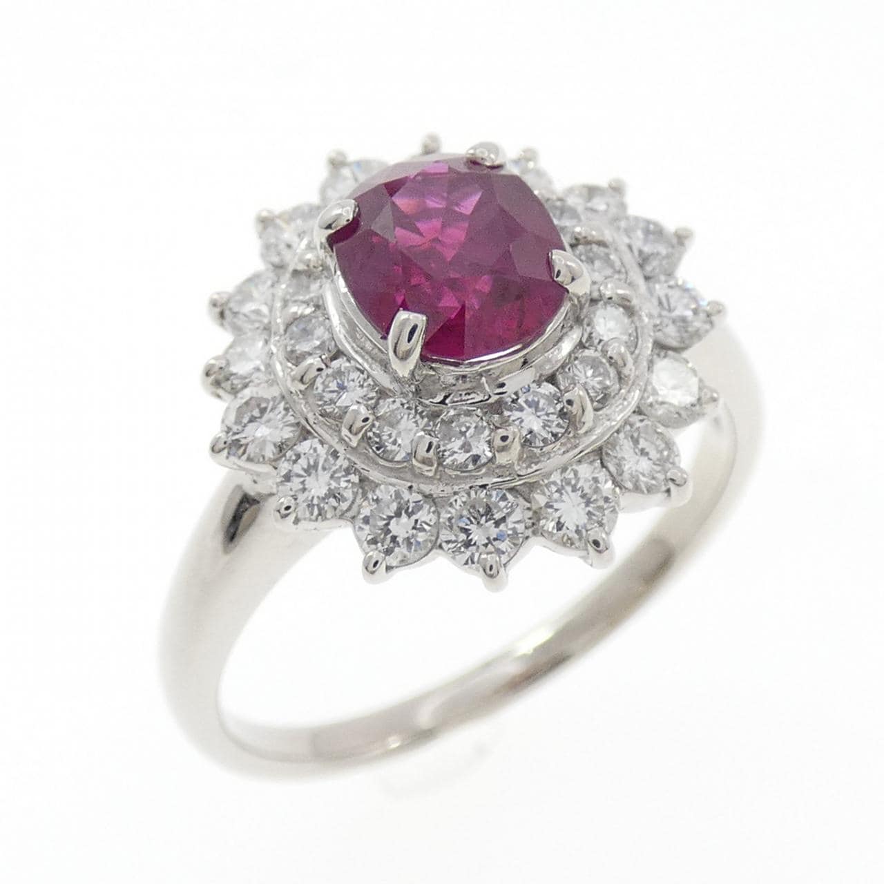 PT900 ルビー リング 1.18CT