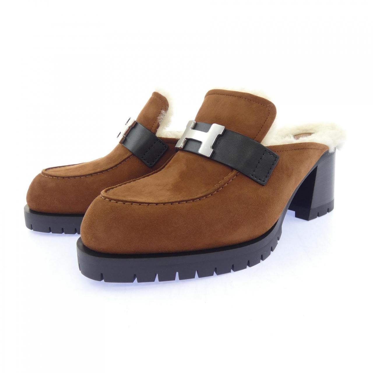 エルメス HERMES フロール60 222057Z シューズ