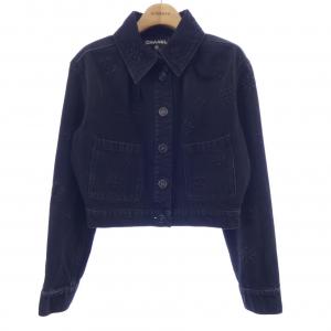 シャネル　デニムジャケット　ジャケット　34 アウター Yahoo!オークション - シャネル CHANEL デニムジャケット