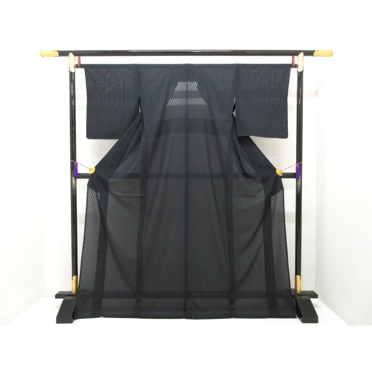 【未使用品】単衣　紋絽色無地