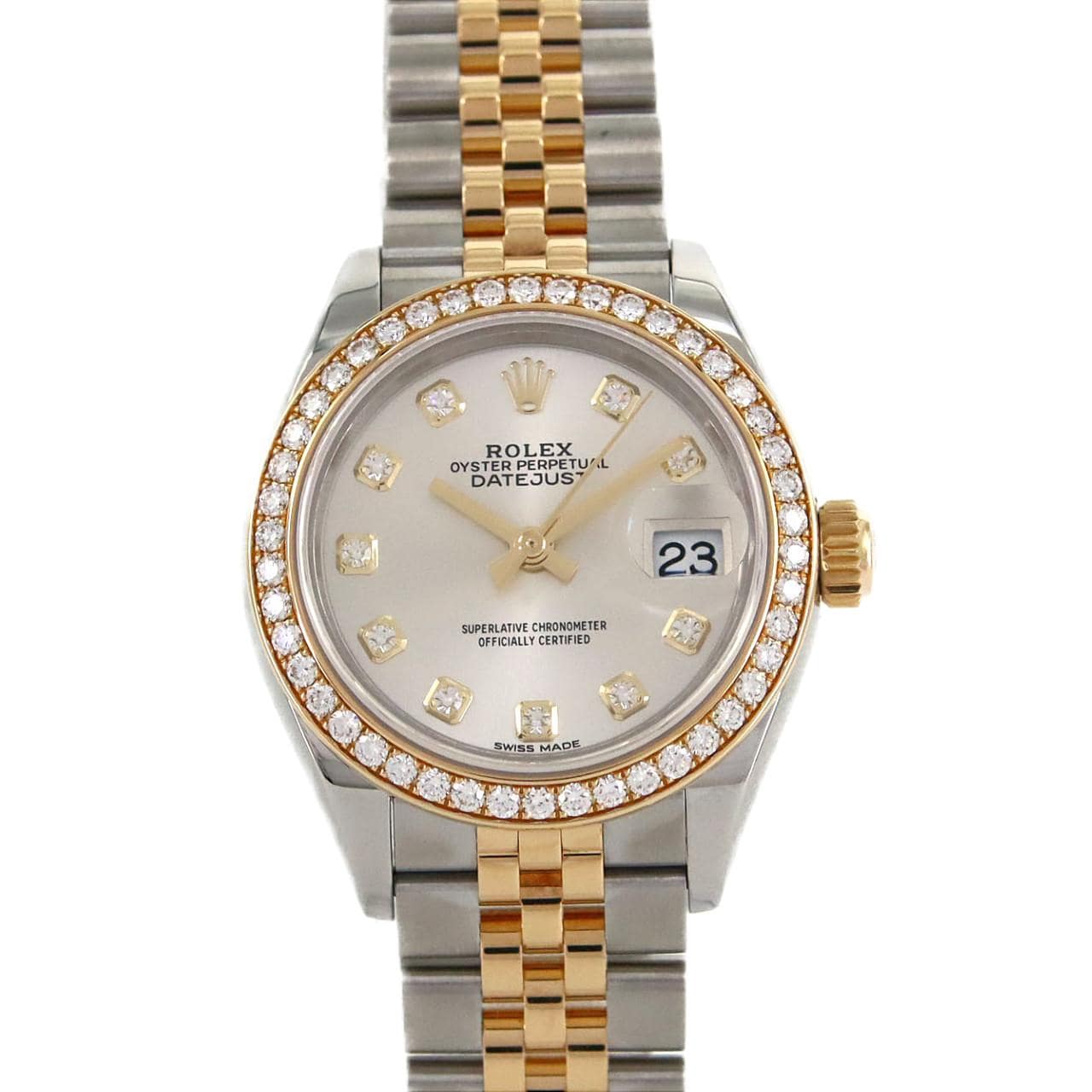 ロレックス デイトジャスト 279383RBR SSxYG 自動巻 ランダム番