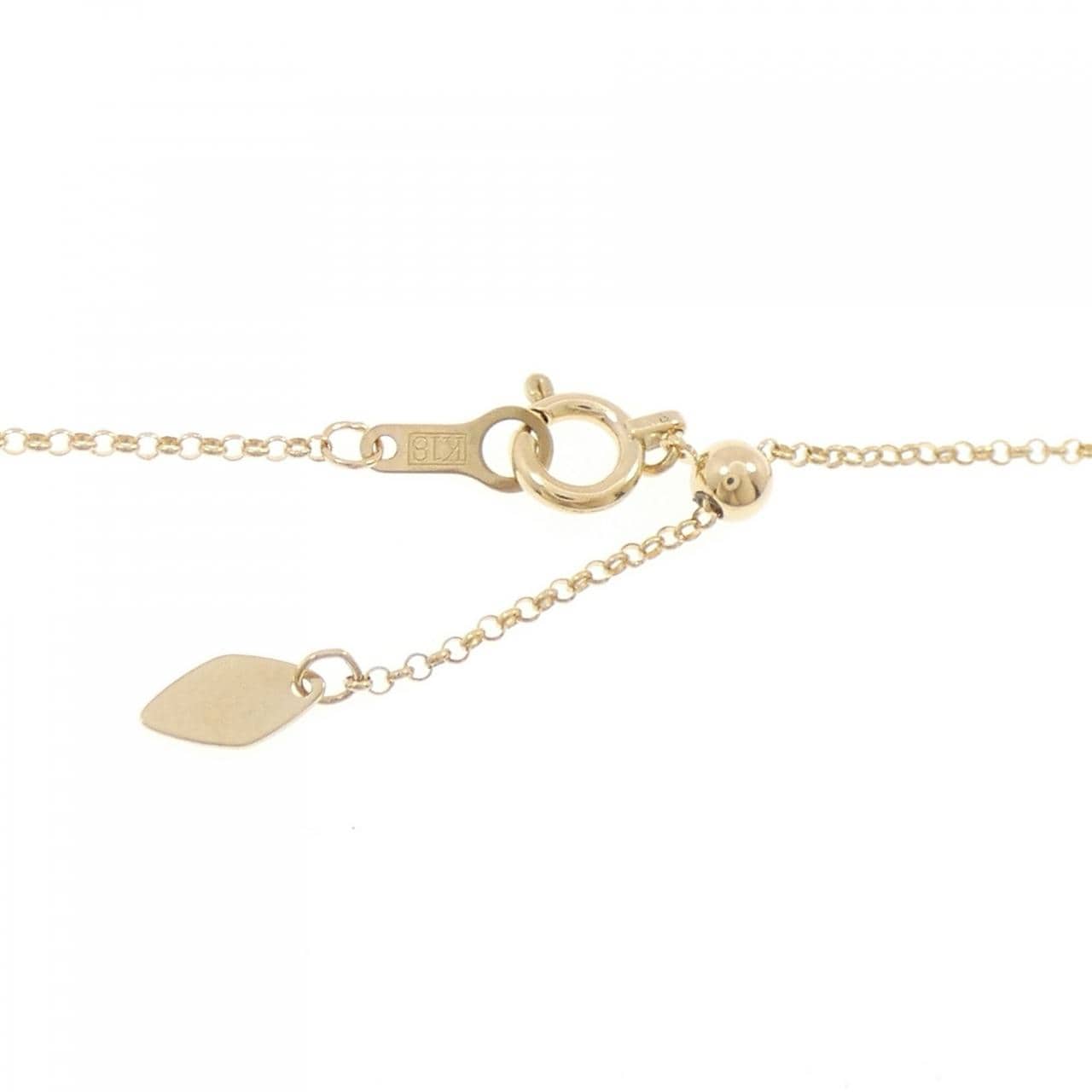 Agete鑽石項鍊 0.09CT