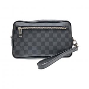 LOUIS VUITTON Damier Graphite Pochette Kasai N41664 第二個包