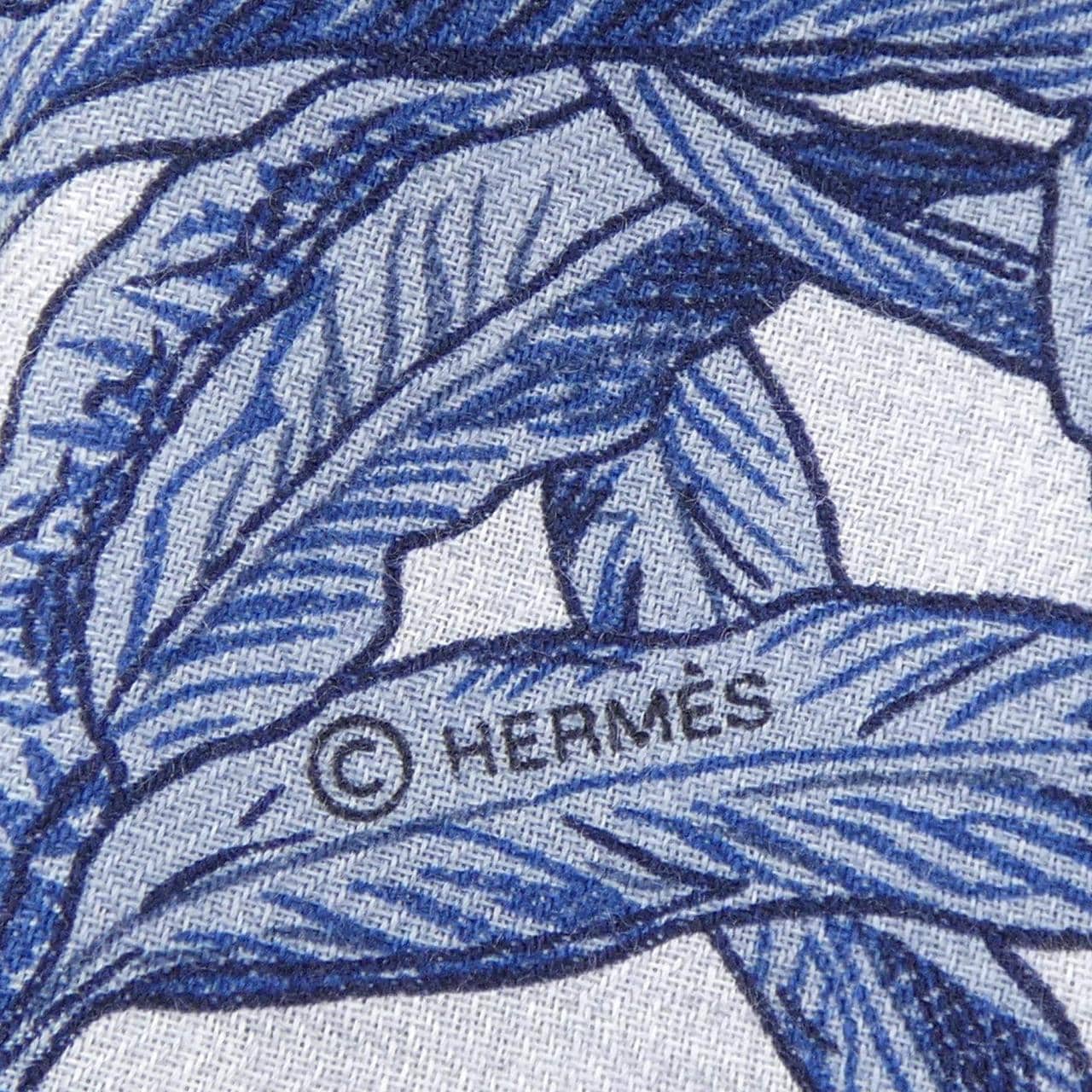 エルメス HERMES ALL' ORTO BOTANICO DI PALERMO H244121S カレジェアン140 ショール