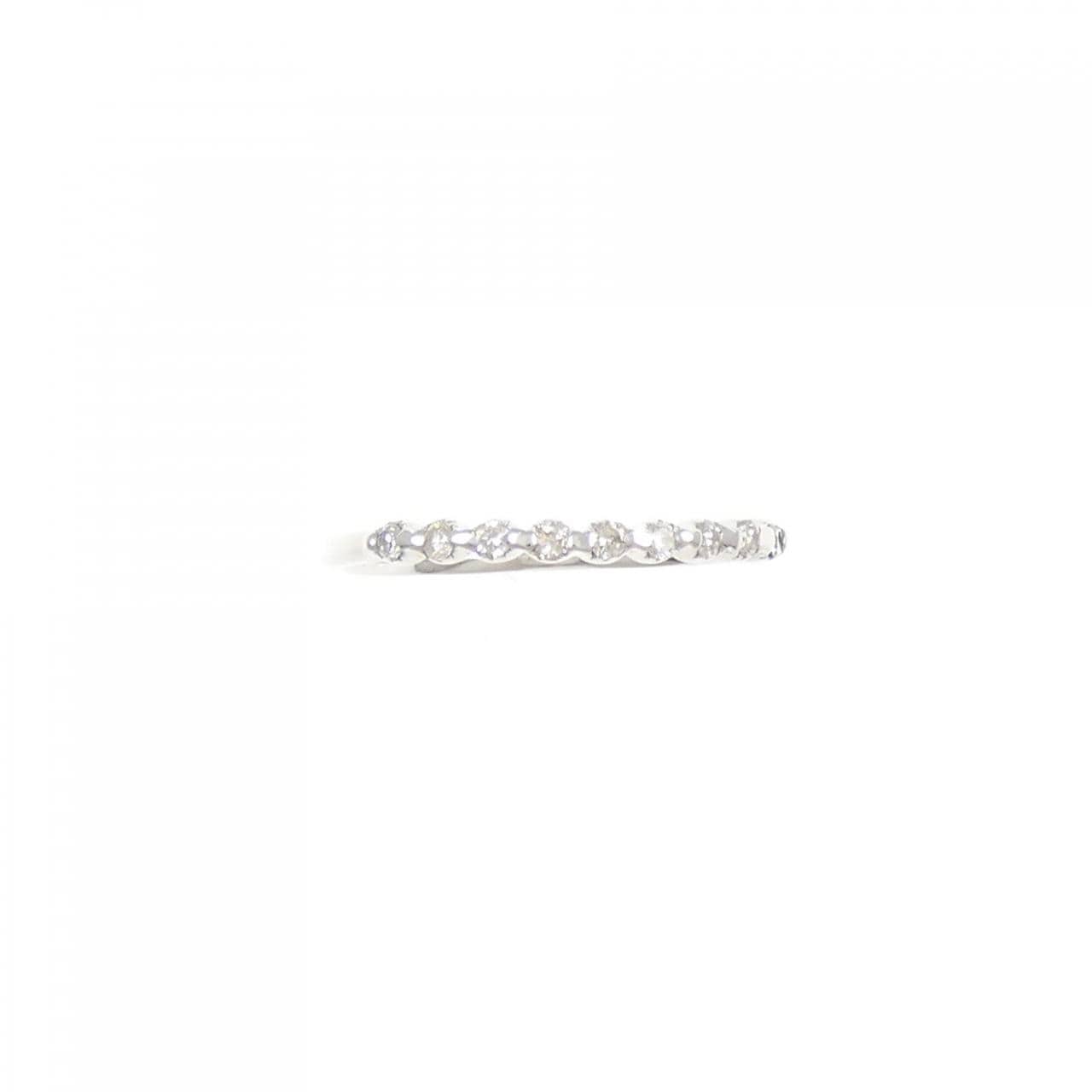 K18WG ダイヤモンド リング 0.09CT