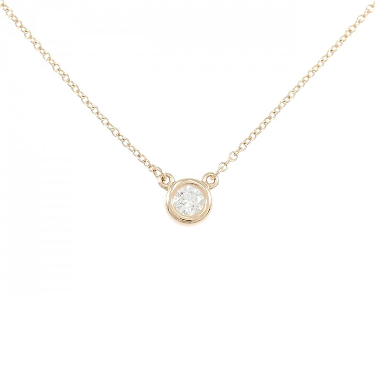ティファニー バイザヤード ネックレス 0.17CT