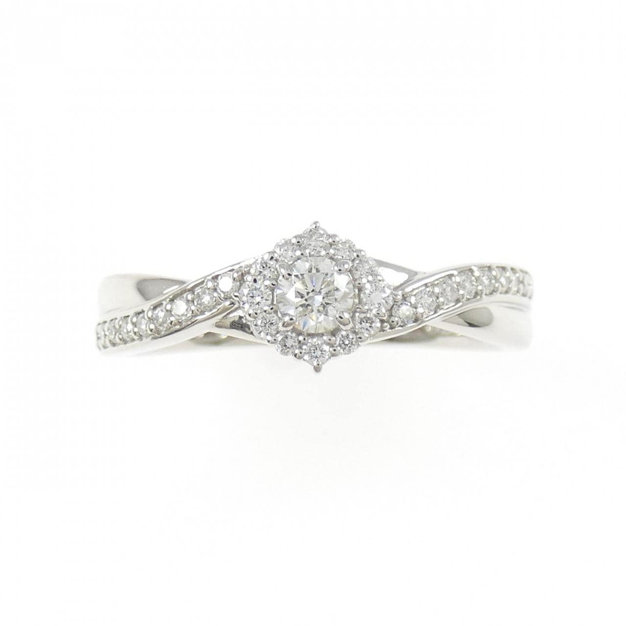 PT900 ダイヤモンド リング 0.155CT