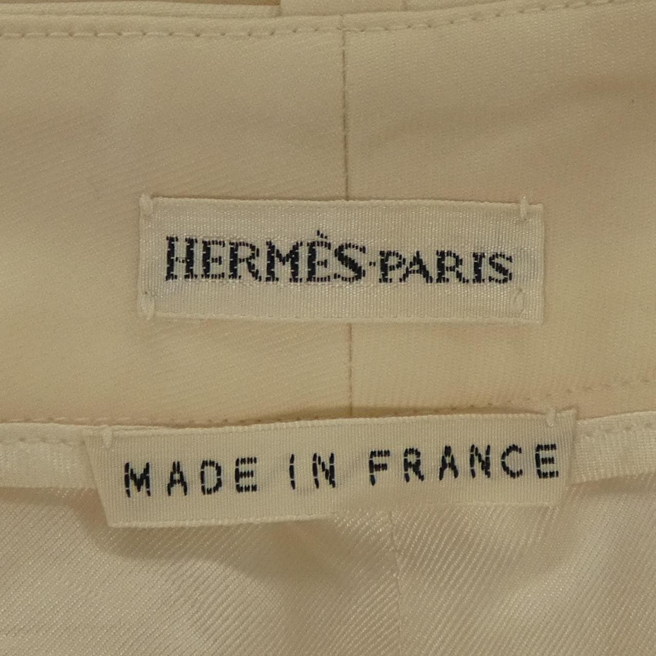 【ヴィンテージ】エルメス HERMES フロントジップ パンツ