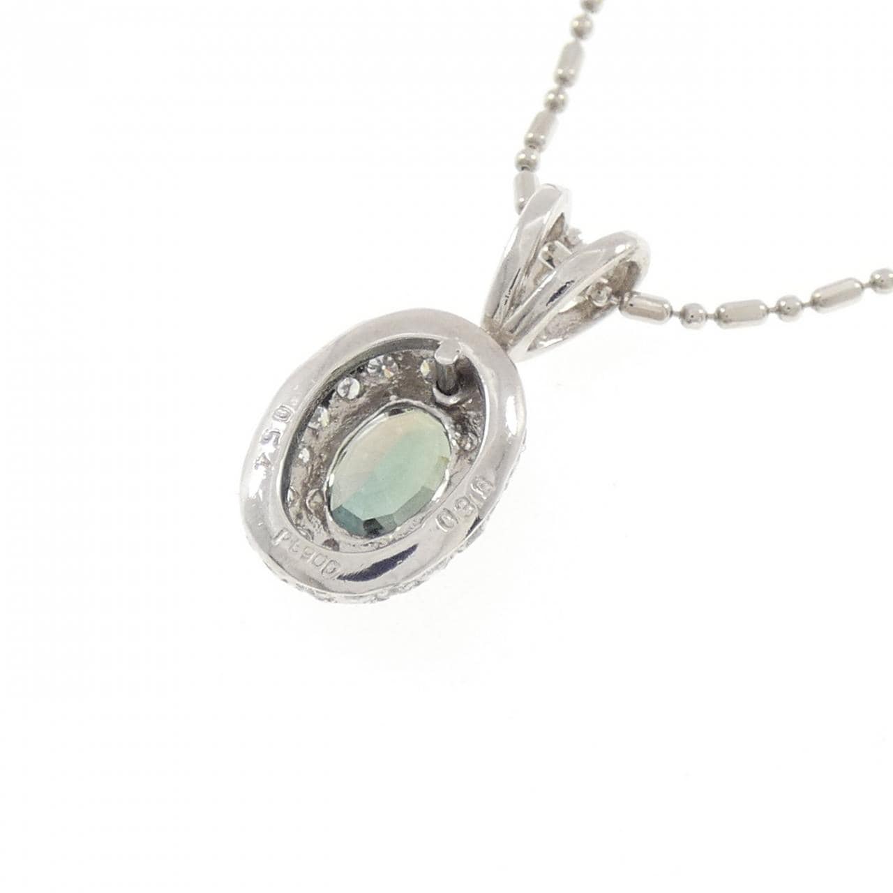 PT900/PT850 アレキサンドライト ネックレス 0.54CT