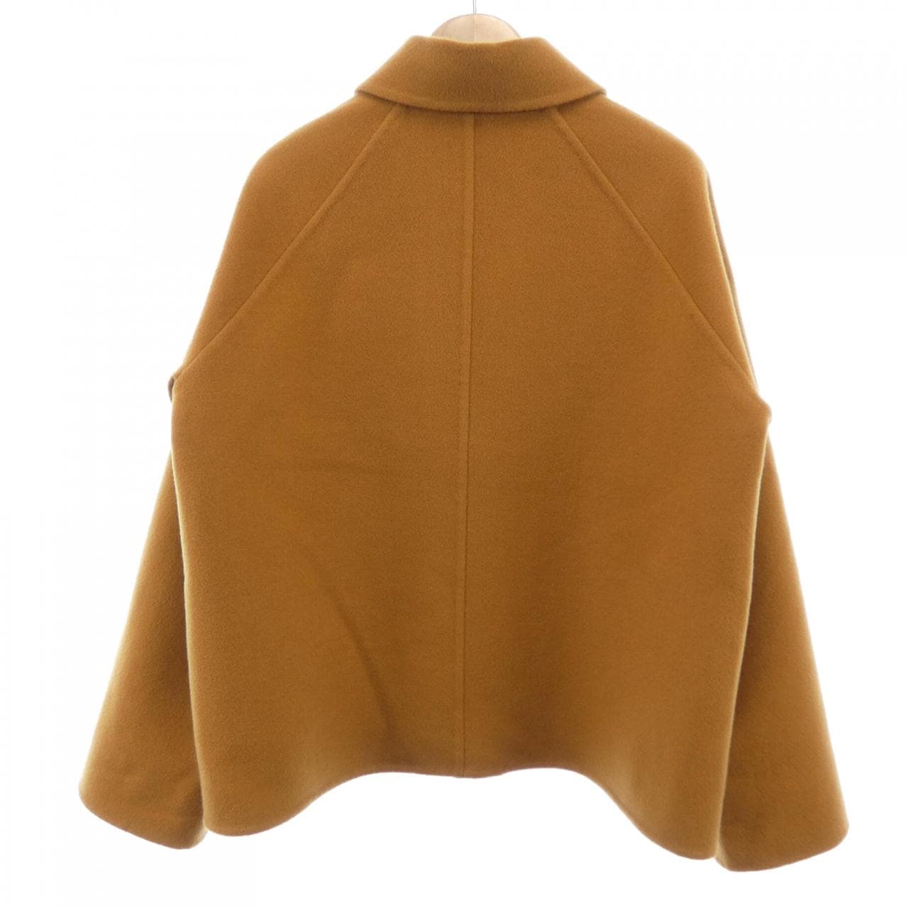 エルメス HERMES ダブルフェイス クルードセル ラムスキンボタン 4E0102DA コート