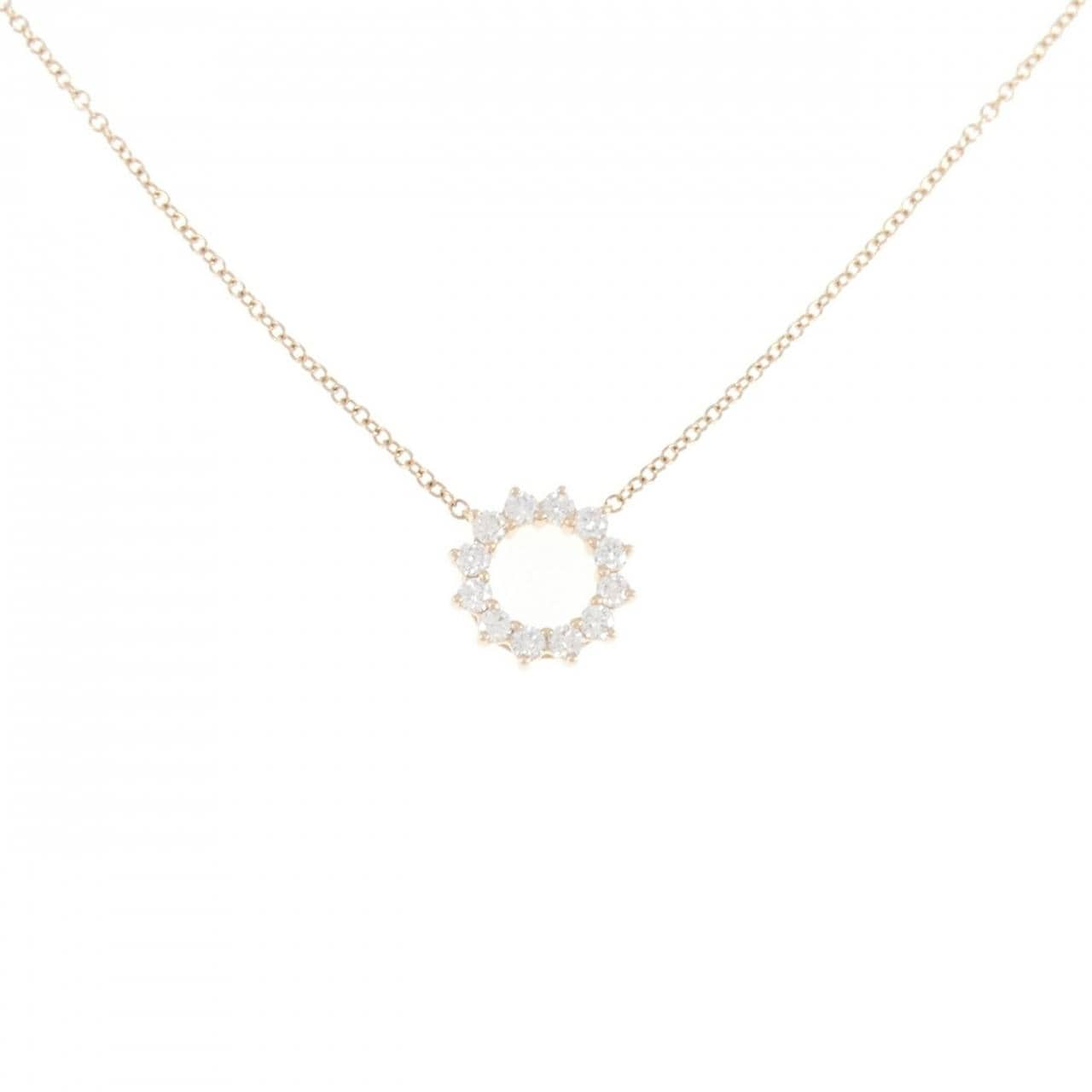 TIFFANY open circle mini necklace